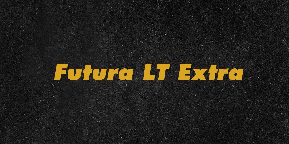 Fonte Futura LT Extra