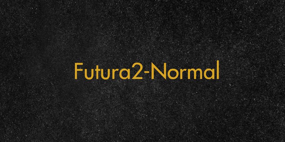 Fonte Futura2-Normal