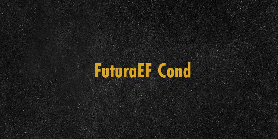 Fonte FuturaEF Cond