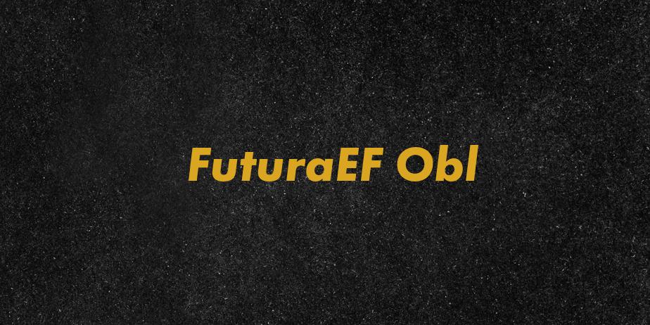 Fonte FuturaEF Obl