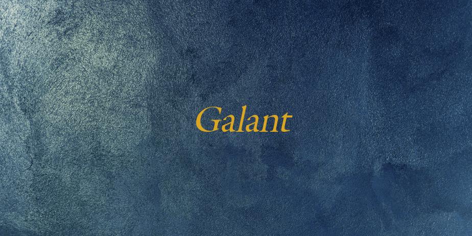 Fonte Galant