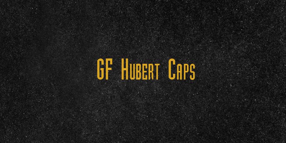 Fonte GF Hubert Caps