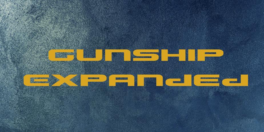 Fonte Gunship Expanded