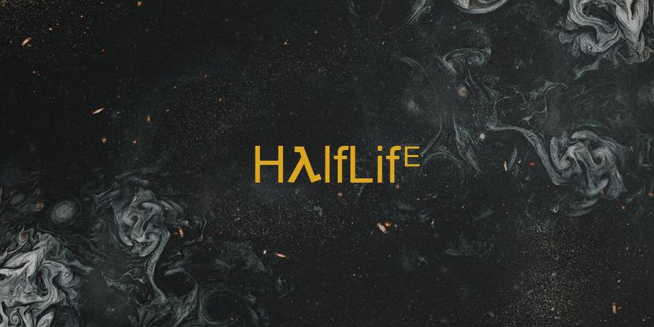 Fonte HalfLife