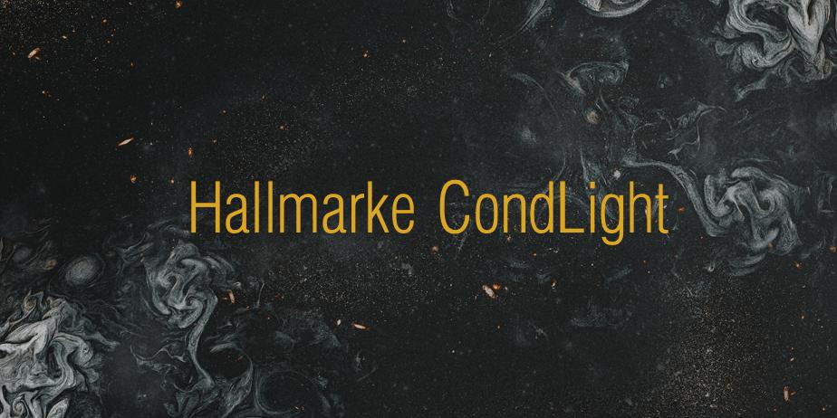 Fonte Hallmarke CondLight