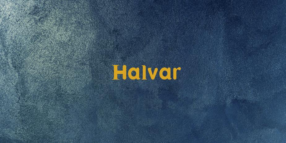 Fonte Halvar