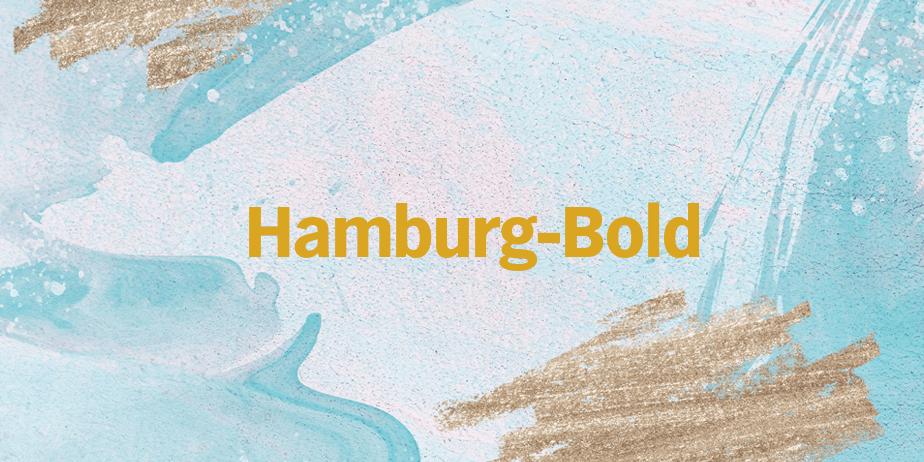 Fonte Hamburg-Bold