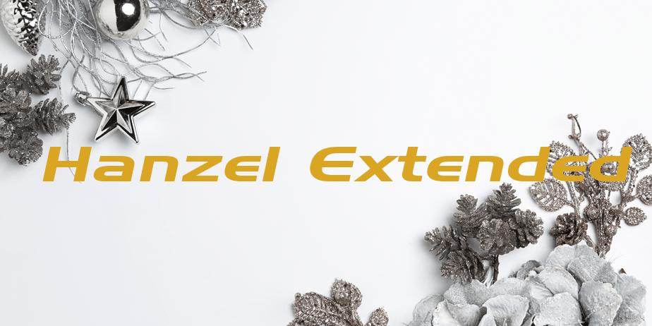 Fonte Hanzel Extended