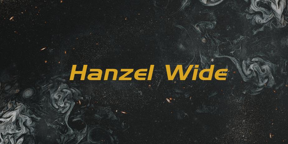 Fonte Hanzel Wide