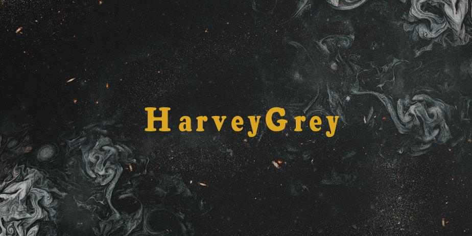 Fonte HarveyGrey