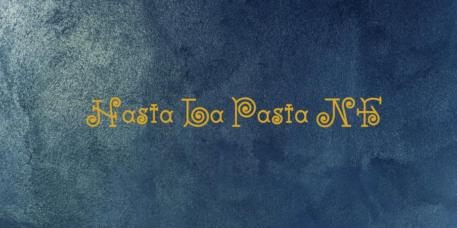 Fonte Hasta La Pasta NF