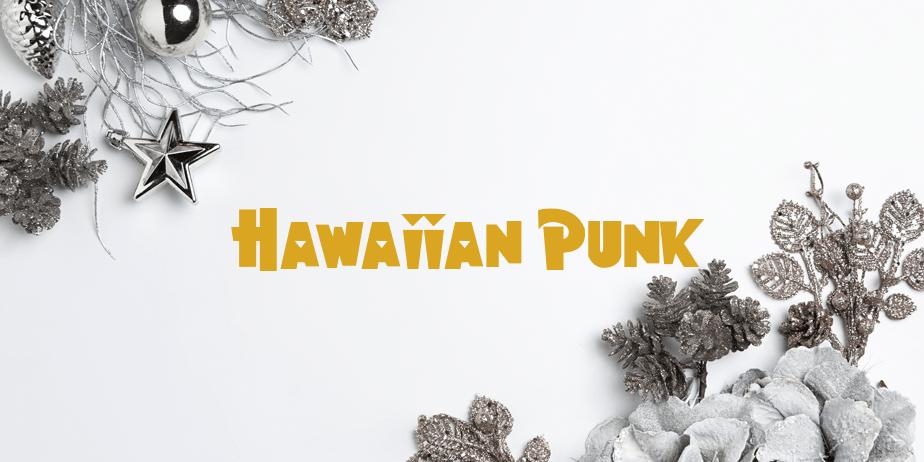 Fonte Hawaiian Punk