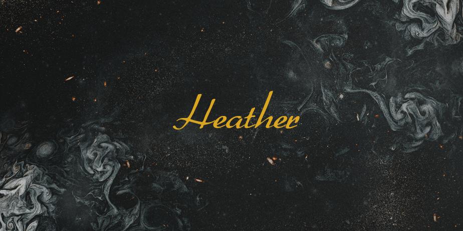 Fonte Heather