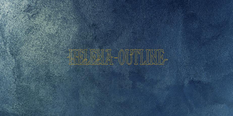 Fonte Helena-Outline