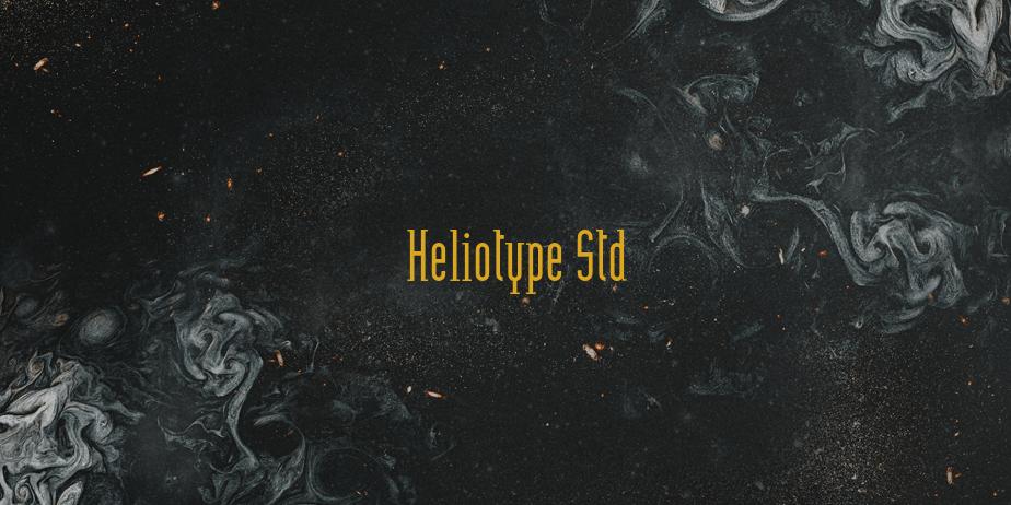 Fonte Heliotype Std