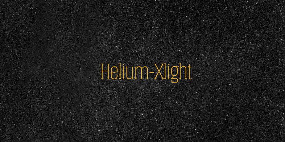 Fonte Helium-Xlight