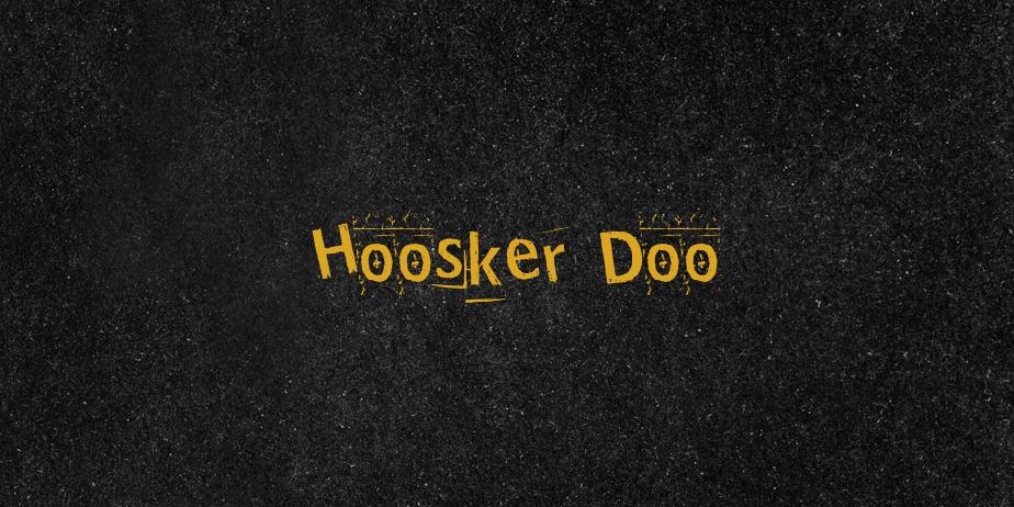 Fonte Hoosker Doo