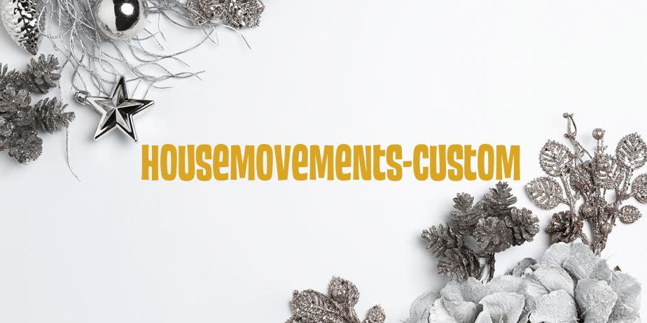 Fonte HouseMovements-Custom