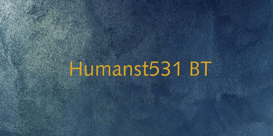 Fonte Humanst531 BT