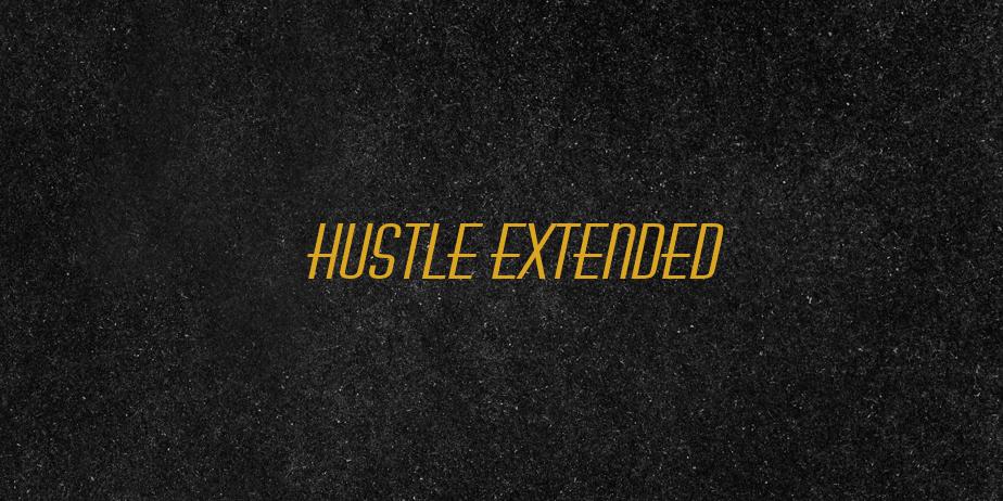 Fonte Hustle Extended