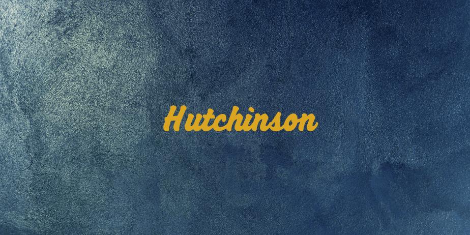 Fonte Hutchinson