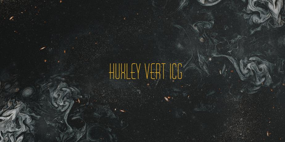 Fonte Huxley Vert ICG