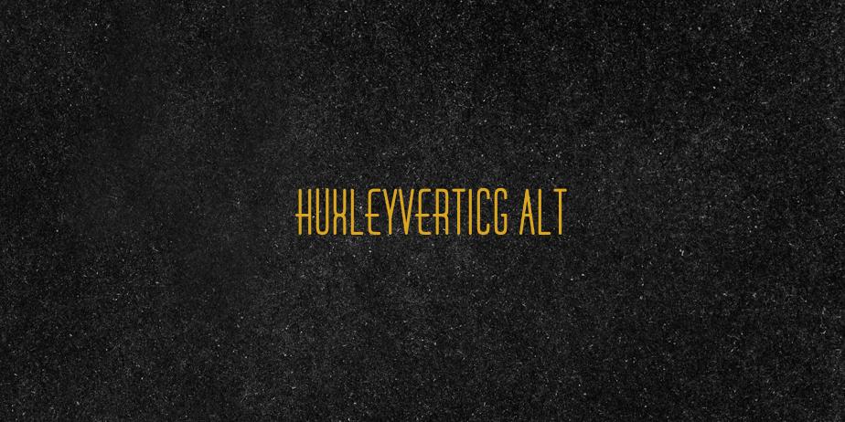 Fonte HuxleyVertICG Alt