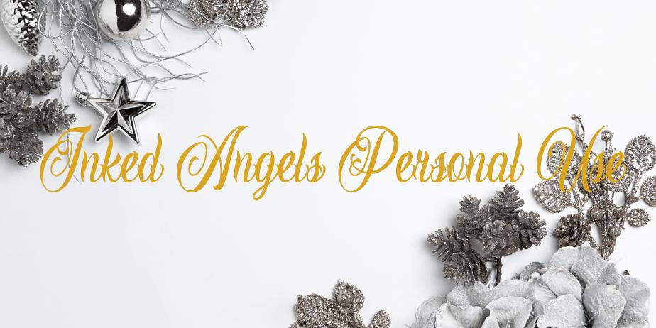 Fonte Inked Angels Personal Use