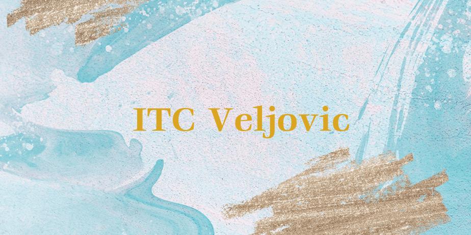 Fonte ITC Veljovic