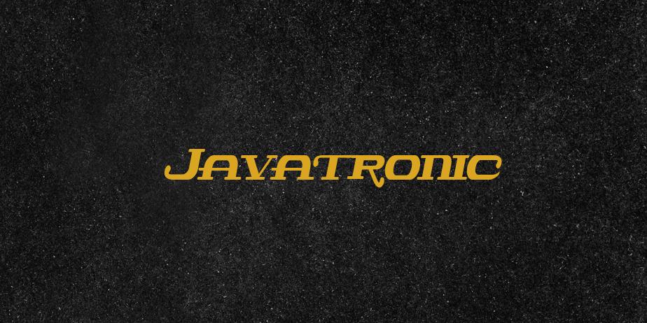 Fonte Javatronic