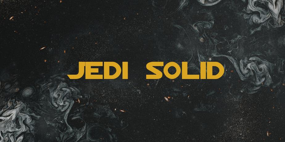 Fonte Jedi Solid