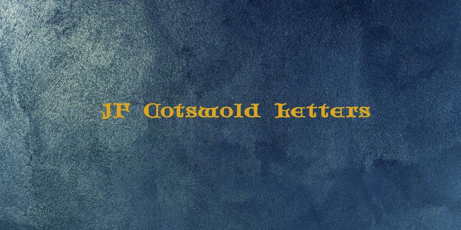 Fonte JF Cotswold Letters