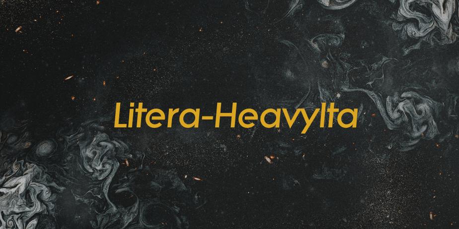 Fonte Litera-HeavyIta