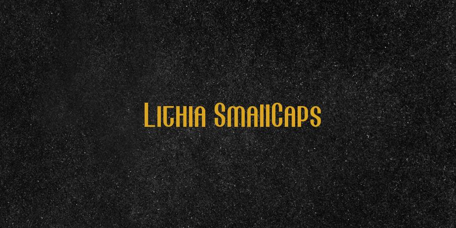 Fonte Lithia SmallCaps