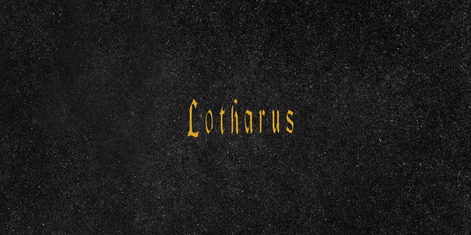 Fonte Lotharus