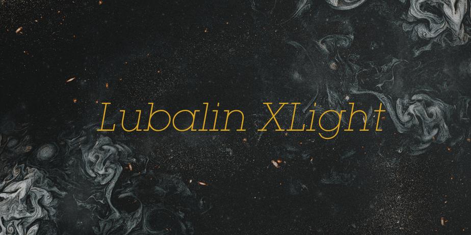 Fonte Lubalin XLight