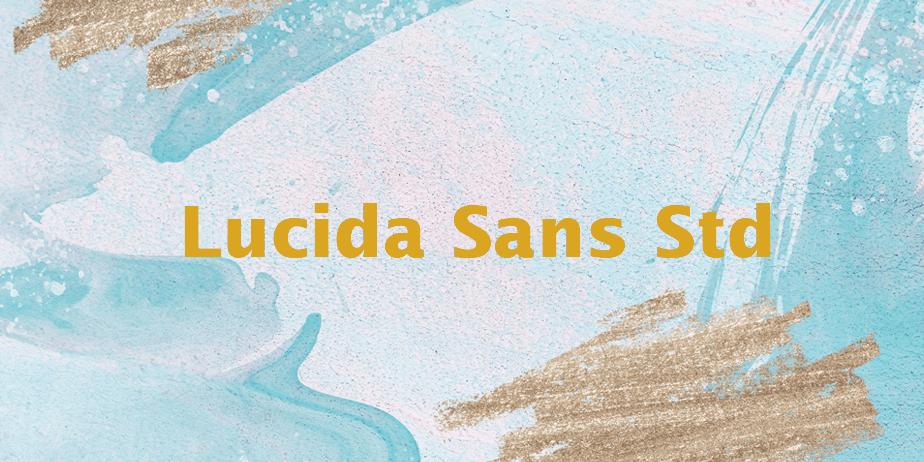 Fonte Lucida Sans Std