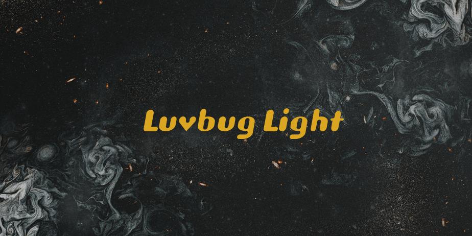 Fonte Luvbug Light