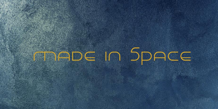 Fonte Made in Space