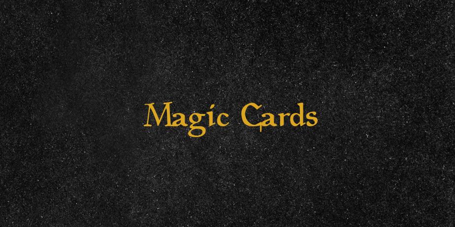 Fonte Magic Cards