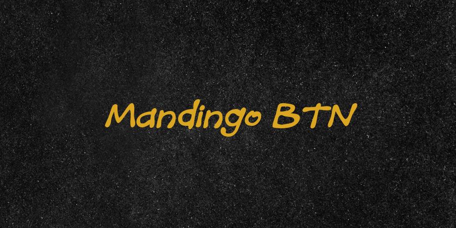 Fonte Mandingo BTN