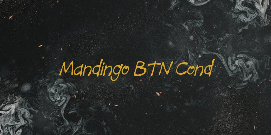 Fonte Mandingo BTN Cond