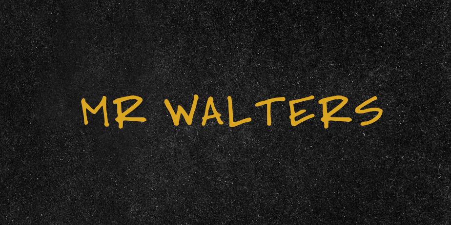 Fonte Mr Walters