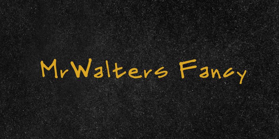 Fonte MrWalters Fancy