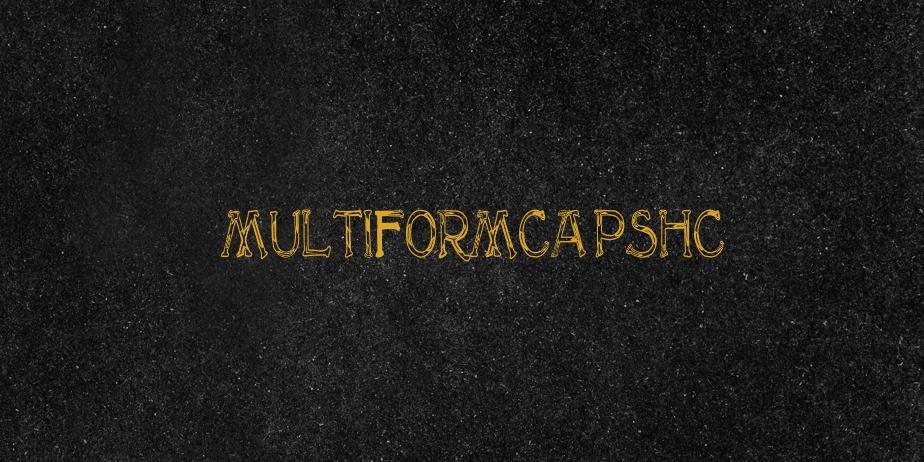 Fonte MultiformCapsHC