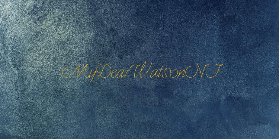 Fonte MyDearWatsonNF