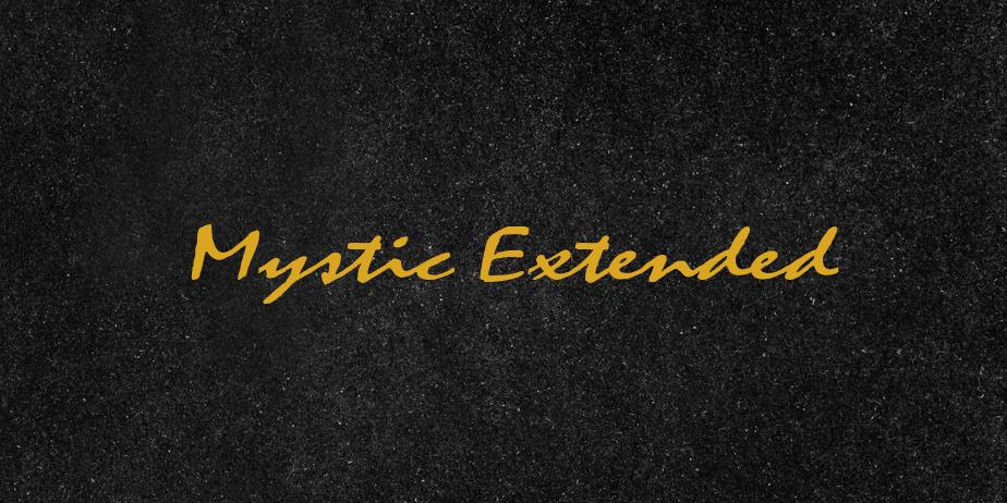 Fonte Mystic Extended