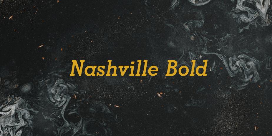 Fonte Nashville Bold