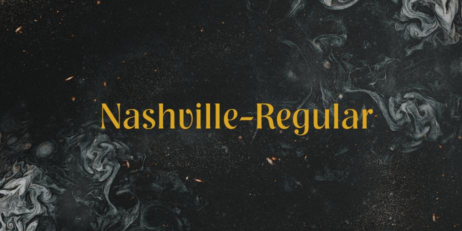 Fonte Nashville-Regular