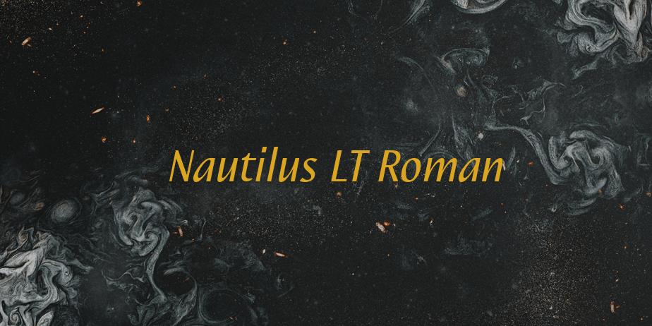 Fonte Nautilus LT Roman